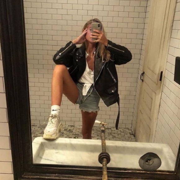 Zara Jackets & Blazers - Zara Black Faux Leather Moto Jacket